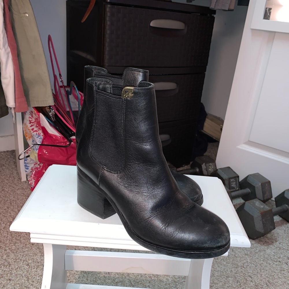 Leather Booties - image 1